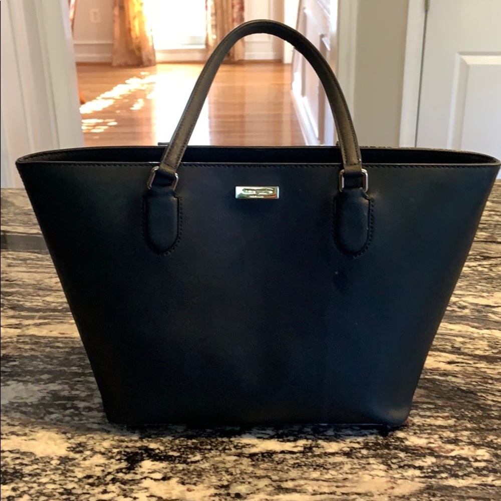 kate spade black tote